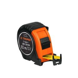 Cinta de Medir Flexómetro Gripper Anti Impacto 10 M 32 MM Truper