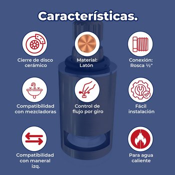 Valvex Izquierdo Chico Armado Helvex