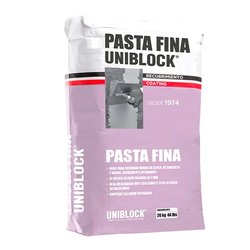 Recubrimiento blanco pasta fina uniblock 20 kg