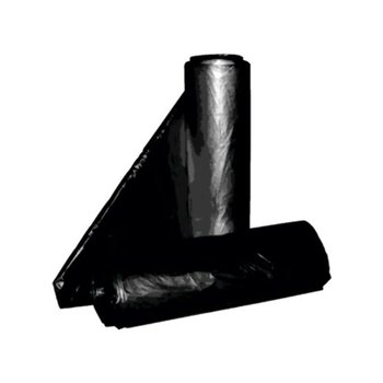 Bolsa de plástico para basura negra