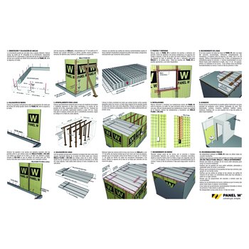 Panel W Estructural Poliuretano 3 pulg