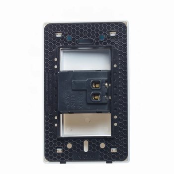 Placa 1 Apagador Lucek Blanco BA013B