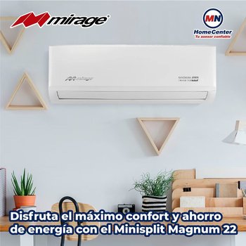 Minisplit Inverter Magnum 22 1.5 Ton Solo Frío