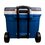 Hielera Latitude 60 Roller Igloo 94 latas c/ruedas gris y azul