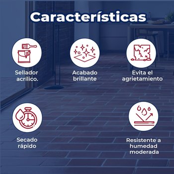 Sellador Acrílico Alto Brillo 950 ML Cretosil