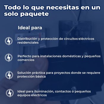 Paquete Centro Carga 2 Unidades Igesa + 2 Pastillas 20A SIEMENS