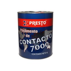 Pegamento Contacto 7000 Presto 4 l