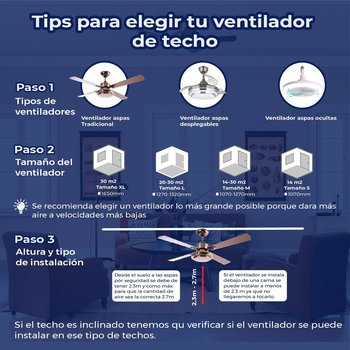 Ventilador Solaris 52 pulgadas Níquel Hunter