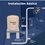 Tinaco Multicapa Beige Resistec Rotoplas 800 Lts 1.02X1.20