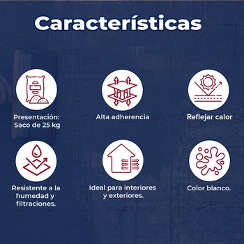 Impermeabilizante hidrofugante para Concreto Hidrolock 25 KG