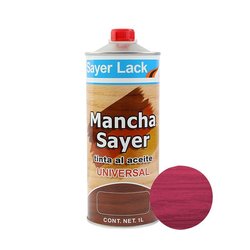 Tinta al Aceite Mancha Sayer Caoba Ingles 1 Lt