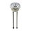 Botón Premium Cromado Descarga Dual 58mm