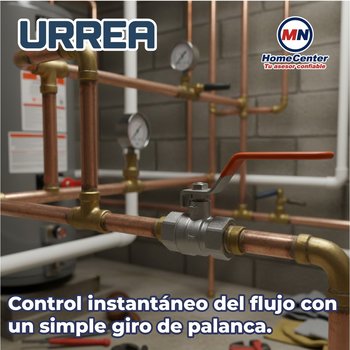 Válvula de Esfera Roscable de laton 025 mm 1 Urrea