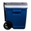 Hielera Latitude 60 Roller Igloo 94 latas c/ruedas gris y azul