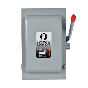 Interruptor Seguridad Igesa 2 x 60 amp