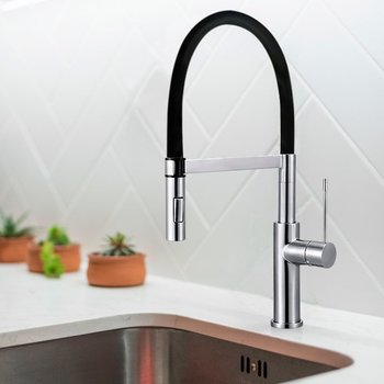 Mezcladora Kele Cuello Flexible Negro KSS1215-BL