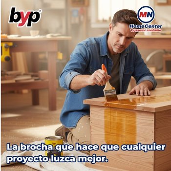 Brocha Byp Camelus Pelo Extra Fino 3” Pulgadas