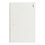 Placa 1 Apagador Lucek Flat Blanco