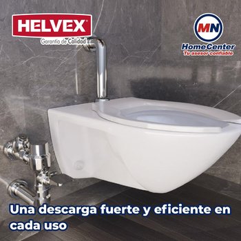 Fluxómetro para WC de Pedal 32-38 4.8L Cromo Helvex