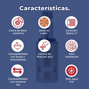 Valvex Izquierdo Armado Helvex Modelo SH-262