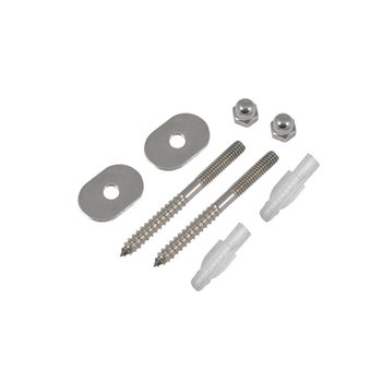 Juego de tornillos Pija para sanitario P/WC Acero Inoxidable 3"