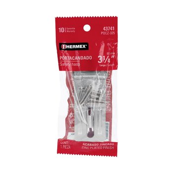 Portacandado Zincado 3¼ pulg