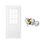 Paquete Puerta Laminada 9 Luces 90 x 213 cm