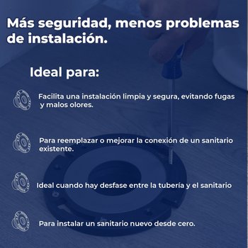 Brida Sanitario WC Corta Flexible Coflex