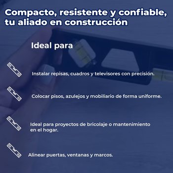 Nivel Torpedo Pretul Magnético 9 Pulgadas