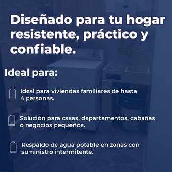 Tinaco Multicapa Beige Resistec Rotoplas 800 L 1.02X1.20