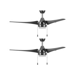 Paquete de 2 Abanicos FENIX Gris 56 Pulgadas