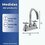 Llave Mezcladora de Lavabo 4 pulg Antares Helvex HM-14