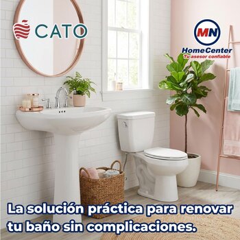 Paquete Sanitario Berlín plus color blanco marca Cato