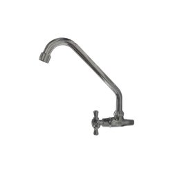 Llave Individual para Fregadero Pared Maneral Cruz de 1/2" 7FPC Llave Individual para Fregadero Pared Maneral Cruz de 1/2" 7FPC