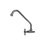 Llave Individual para Fregadero Pared Maneral Cruz de 1/2" 7FPC