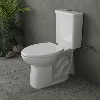 Sanitario Alargado Compacto Blanco Sustenta 2.5 L por Descarga