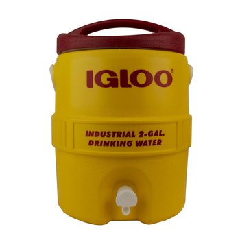 Termo Igloo capacidad 2 galones Amarillo y rojo