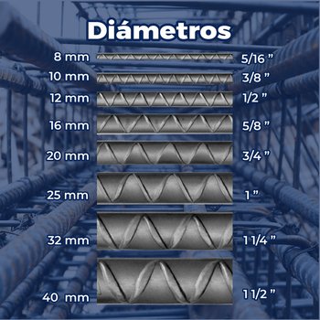 VARILLA DOBLADA # 3 3/8 x 12 M AR-42