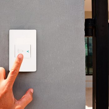 Placa 1 Apagador Timbre Blanco Lucek BA11B