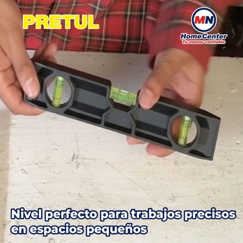 Nivel Torpedo Pretul Magnético 9 Pulgadas