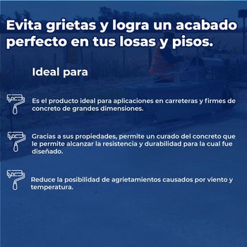 Fester Curafest Blanco 19 litros Membrana Curado Base Agua