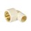 Codo CPVC Rosca Interior Punta Bronce 90 x ½ pulg