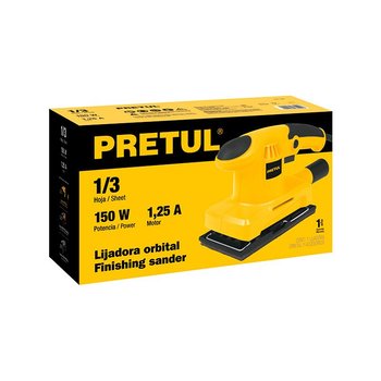 Lijadora Orbital Pretul 1/3 Hoja 150 W