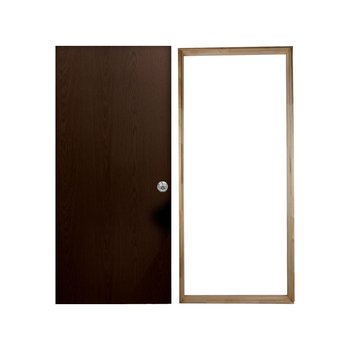 Paq Puerta Tambor Chocolate 60X2.13 MT Con Msrco Pico Natural