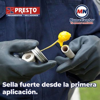 Pegamento Para CPVC Presto ½ 473 ml Yellow Gold