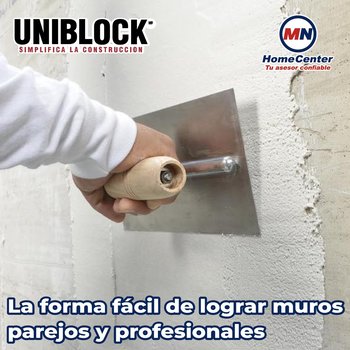 Estuco plasterblock Saco de 40 kg Uniblock
