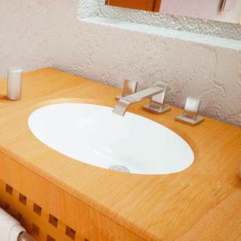 Lavabo Bajo Cubierta Helvex LV Lugano Blanco