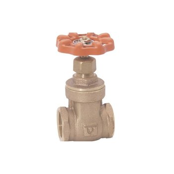 Válvula de Compuerta Roscable Urrea 25 mm 1 Pulgada de Bronce