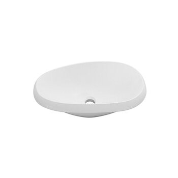 Lavabo de Sobreponer sin Rebosadero Helvex Elipsis