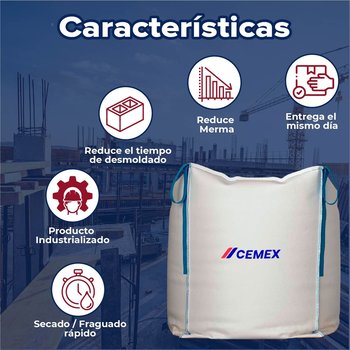Cemento Cemex Big Bag Gris (Precio por Kilo)